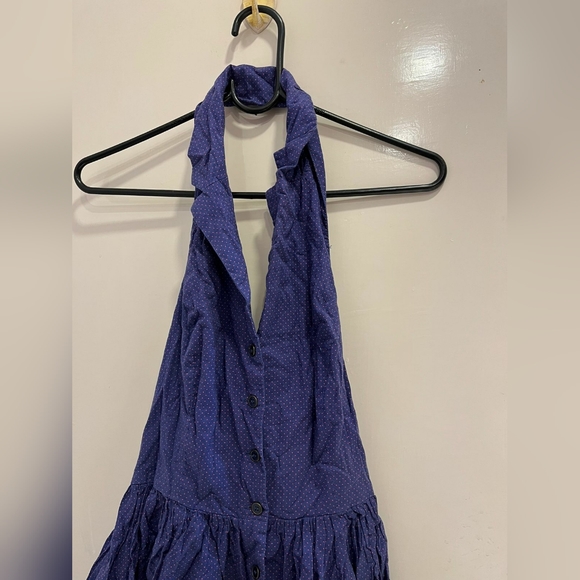 Blue backless dress - Picture 8 of 8